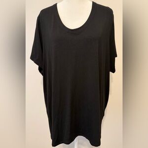 J. Jill Scoop Neck Short Sleeve Top - Size 2X